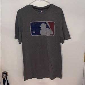 MLB logo shirt